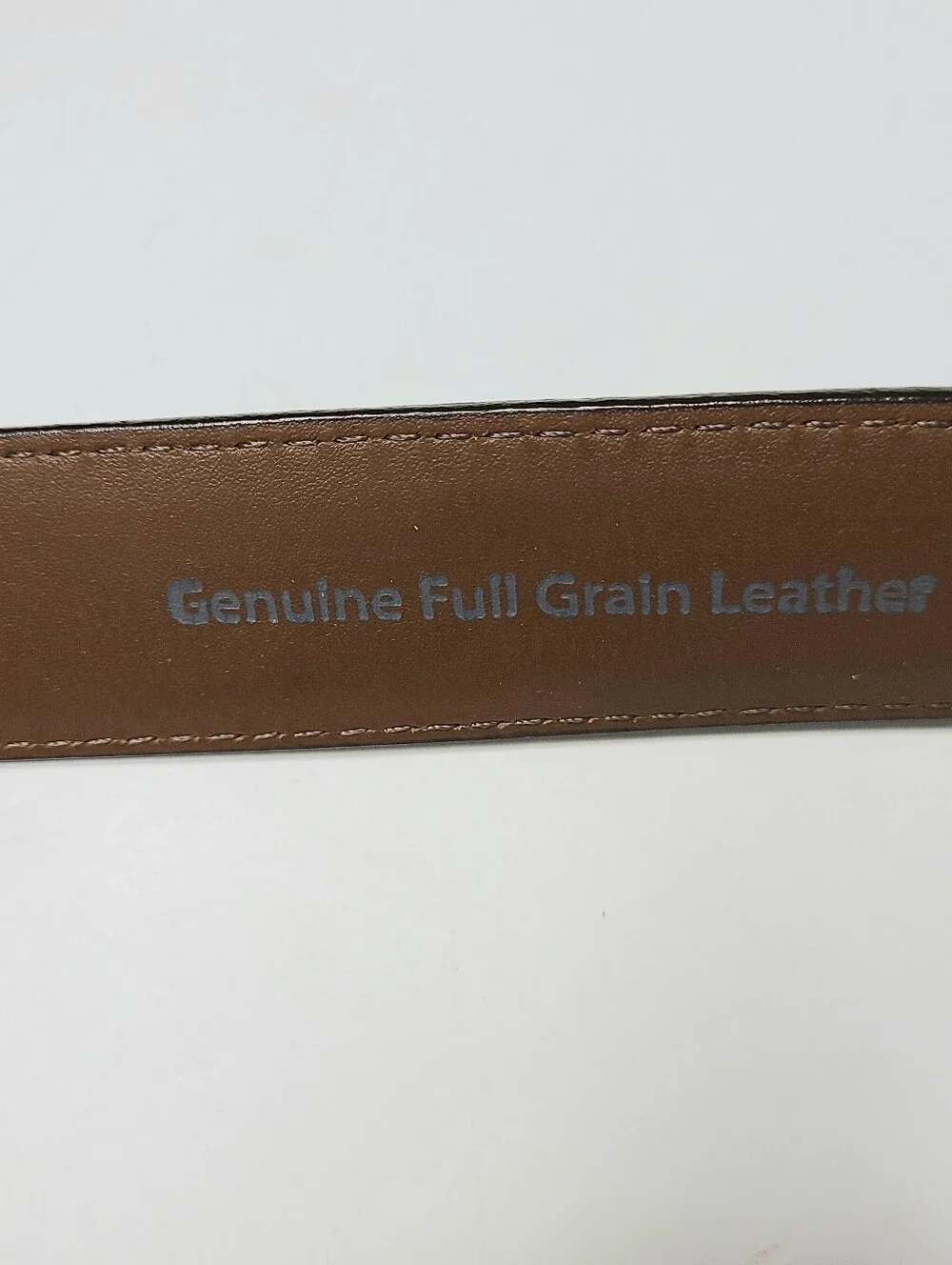 L.L. Bean Made in USA Genuine Full Grain Leather Vintage Belt